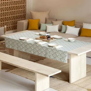 Obrus plamoodporny Belum ASENA 4 Kolorowy 150 x 150 cm - Obrusy i serwetki - miniaturka - grafika 1