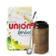 Zestaw Startowy do Yerba Mate Union Hierbas Litoral + Matero DRIVE Bombilla
