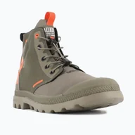Trampki damskie - Buty Palladium Pampa Lite Journey olive night - miniaturka - grafika 1
