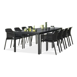 Zestaw ogrodowy Nardi NET/RIO - 8/210 Antracite - Meble ogrodowe - miniaturka - grafika 1