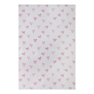 Dywany dla dzieci - Biało-różowy dywan dziecięcy 160x235 cm Hearts – Hanse Home - miniaturka - grafika 1