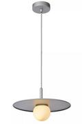 Lampy sufitowe - Topher lampa wisząca srebrna 30491/30/12 Lucide - miniaturka - grafika 1