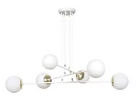 Lampy sufitowe - Emibig Ognis lampa wisząca 6-punktowa biała 967/6 967/6 - miniaturka - grafika 1