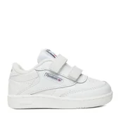 Buty dla chłopców - Sneakersy Reebok EO-CLUB C 2V 2.0 100075007 Biały - miniaturka - grafika 1