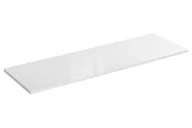 Blaty meblowe i parapety okienne - Comad Capri White blat 140 cm naszafkowy biały połysk CAPRIWHITE893FSC - miniaturka - grafika 1