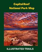 Pozostałe książki obcojęzyczne - Capitol Reef National Park Map & Illustrated Trails: Guide to Hiking and Exploring Capitol Reef National Park - miniaturka - grafika 1