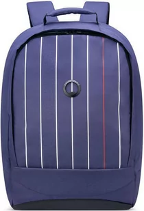Delsey Securban Plecak RFID 40 cm przegroda na laptopa blau gedruckt 3334603-02 - Torby na laptopy - miniaturka - grafika 1