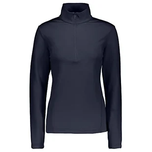 CMP Damska bluza z polaru, Black Blue, 50, 38E1596 - Bluzy damskie - miniaturka - grafika 1
