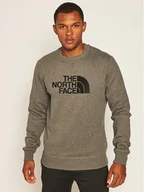 Bluzy męskie - The North Face Bluza Drew Peak Crew NF0A4SVRGVD1 Szary Regular Fit M, S, XL - miniaturka - grafika 1