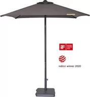 Parasole ogrodowe - Parasol ogrodowy Eolo Pureti antracyt 2,5 x 2,5 m - Ezpeleta - miniaturka - grafika 1