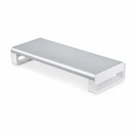 Uchwyty do monitorów - StarTech 1MFSW-MONITOR-RISER uchwyt / stojak do monitorów Biurko Srebrny - miniaturka - grafika 1