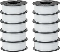 Filamenty i akcesoria do drukarek 3D - filament do drukarek 3D, średnica 1,75 mm, dostępny w opakowaniach 5 kg i 10 kg, 10 kg białego PETG - miniaturka - grafika 1