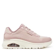 Sneakersy damskie - Sneakersy Skechers Uno Flex-Spring On Air 177794/MVE Fioletowy - miniaturka - grafika 1
