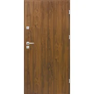 Drzwi zewnętrzne - Drzwi stalowe zewnętrzne prawe Magnum 80P orzech 207,5 cm - miniaturka - grafika 1