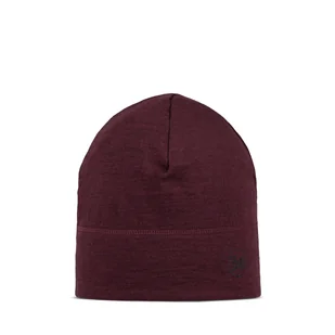 Czapka unisex Buff Merino Lightweight Beanie solid garnet - ONE SIZE - Czapki męskie - miniaturka - grafika 1