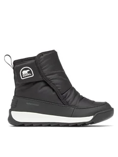 Sorel Śniegowce Whitney™II Plus Bootie Wp 2101341010 Czarny - Buty dla chłopców - miniaturka - grafika 1