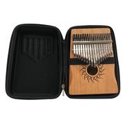 Akcesoria do perkusji - Retropolis Kalimba instrument drewniany mahoń NATURAL Pianino Zanza Mbira 17 - miniaturka - grafika 1