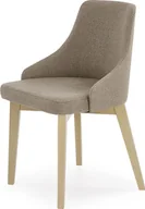 Krzesła - Elior Krzesło drewniane Altex - beżowe - miniaturka - grafika 1