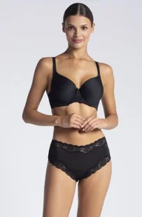 1 FIGI GATTA BIKINI ROSE PROMO (kolor czarny, rozmiar L) - Majtki damskie - miniaturka - grafika 1