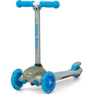 Hulajnogi - Milly Mally Hulajnoga Scooter Zapp Grey - miniaturka - grafika 1