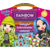Baśnie, bajki, legendy - Rainbow High. Naklejki, kolorowanki, zadania - miniaturka - grafika 1