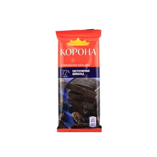 Czekolada extra czarna "Korona" 85g - Czekolada - miniaturka - grafika 1