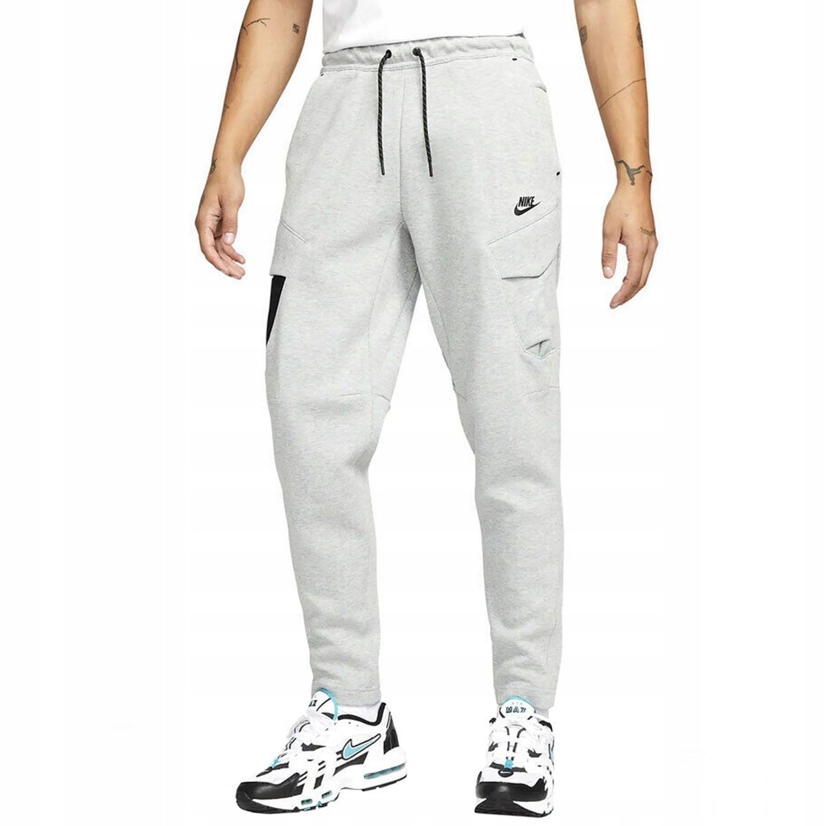Spodnie męskie Nike Sportswear Tech Fleece szare DM6453 063 S