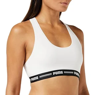PUMA Iconic Racer Back Top damski, biały, L - Koszulki i topy damskie - miniaturka - grafika 1