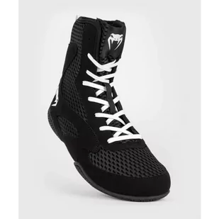Venum Buty Bokserskie Contender Black/White - Kimona, stroje i obuwie - miniaturka - grafika 1