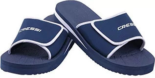 Klapki i japonki męskie - Cressi Panarea buty dla dorosłych, unisex, na plażę i basen, kolor niebieski, rozmiar 39 EU - grafika 1