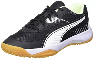 Buty dla chłopców - PUMA Solarflash Jr II, tenisówki dla środowiska wewnętrznego Unisex-dzieci i chłopców, Puma Black Puma White Fizzy Light Gum, 35.5 EU - grafika 1