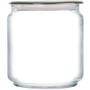 Słoik z pokrywką Plano 750 ml szary LUMINARC - Pojemniki kuchenne - miniaturka - grafika 1