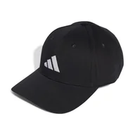 Czapki damskie - Czapka z daszkiem ADIDAS BB CAP COT NL JG0998 – Czarny - miniaturka - grafika 1