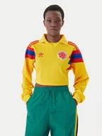 Bluzki damskie - adidas Bluzka Columbia Reconstructed Bringback KE2299 Żółty Regular Fit - miniaturka - grafika 1