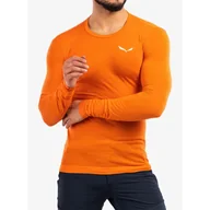 Pozostała odzież narciarska - Bluza termoaktywna męska Salewa Zebru Fresh AMR L/S Tee - miniaturka - grafika 1