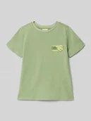Koszulki dla chłopców - T-shirt o regularnym kroju z czystej bawełny - miniaturka - grafika 1