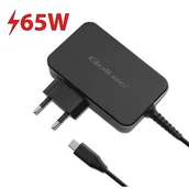 Ładowarki do telefonów - Qoltec Ładowarka GaN POWER PRO usb-c 65W - miniaturka - grafika 1
