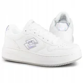 Buty sportowe damskie - Buty damskie sportowe Lotto Paliot Pf Gc White/multi - miniaturka - grafika 1