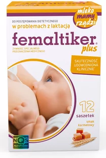 NUTROPHARMA Femaltiker plus x 12 sasz smak karmelowy - Akcesoria do karmienia - miniaturka - grafika 2