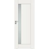 Drzwi wewnętrzne - DRE Skrzydło drzwiowe Alva 2 z podcięciem wentylacyjnym Biel alpejska 80P - miniaturka - grafika 1