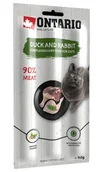 Przysmaki dla kotów - Ontario Kabanos Dla Kota Kaczka I Królik 3x5g - miniaturka - grafika 1