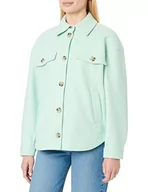 Kurtki damskie - bestseller a/s Damska kurtka VMDAFNEALLY GA NOOS kurtka, zielony (Mist Green) / Szczegóły: solidna, XS - miniaturka - grafika 1