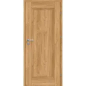 Drzwi wewnętrzne - Artens Drzwi wewnętrzne pełne Pero Plus dąb burgund 90 prawe - miniaturka - grafika 1