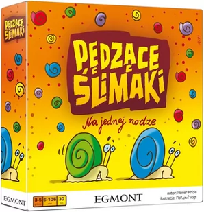 Egmont Pędzące Ślimaki - Gry planszowe - miniaturka - grafika 1