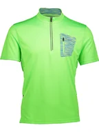 Koszulki sportowe męskie - CMP Koszulka kolarska w kolorze zielonym - miniaturka - grafika 1