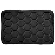 Dywaniki łazienkowe - Hyggli Dywanik ROCK czarny 60 x 40 - miniaturka - grafika 1