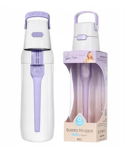 Butelka filtrująca Dafi SOLID by Joanna Krupa 0,7 l Digital Lavender + filtr węglowy - Butelki filtrujące - miniaturka - grafika 1
