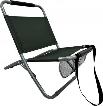 Krzesło składane turystyczne LUISl leżak c. szare