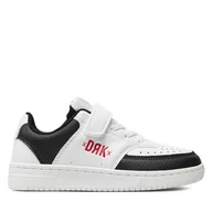 Buty dla chłopców - Sneakersy Dorko 90 Classic K DS24S19K Biały - miniaturka - grafika 1