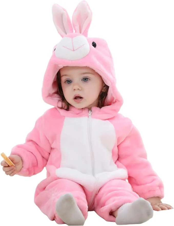Kombinezon Zimowy Onesie Dziecięcy Strój Królika 2-3 lata 95-100 cm